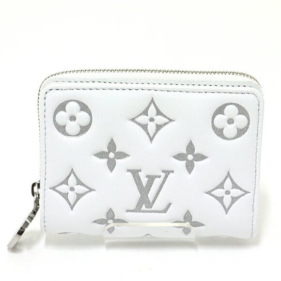 LOUIS VUITTON White Leather Wallet - Picture 1 of 3
